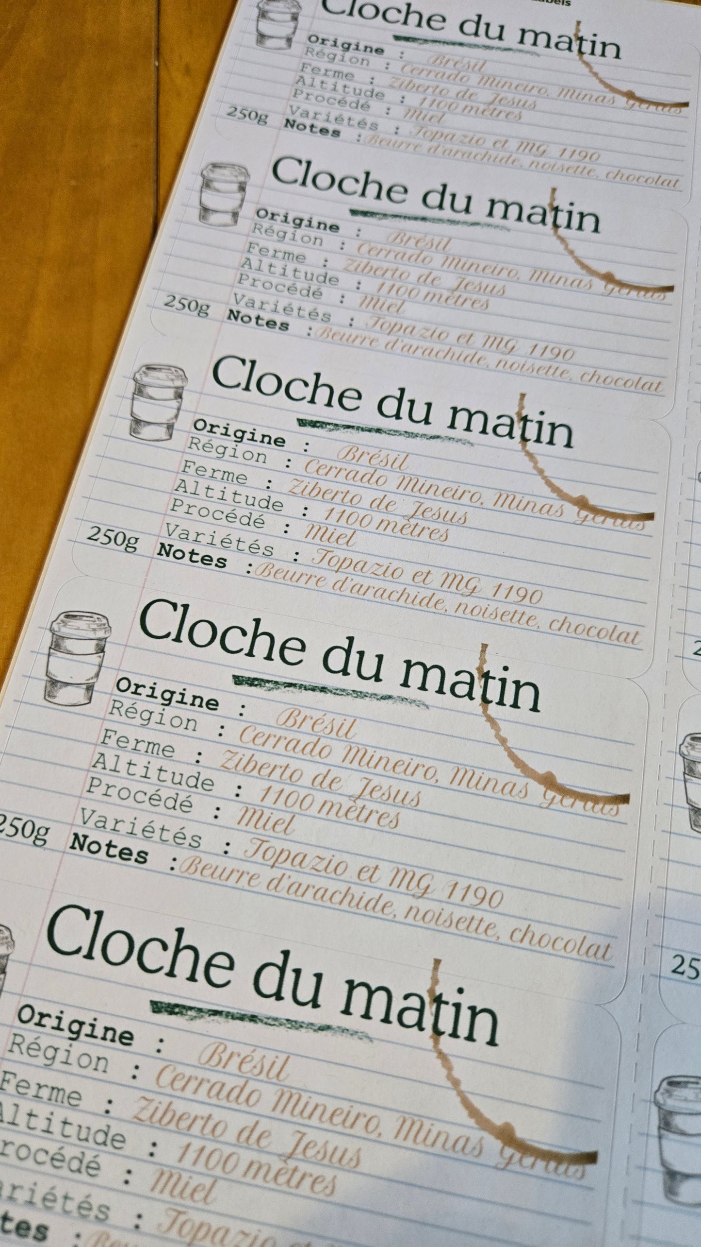 Cloche du matin